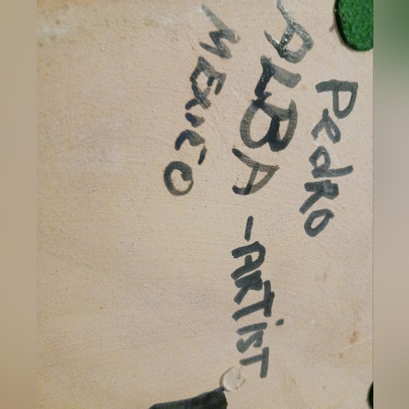 π€Pedro Alba Artisan Mexico Talavera Vintage Ceramic Pottery,Nice Gift.π π²π½ - Picture 14 of 14